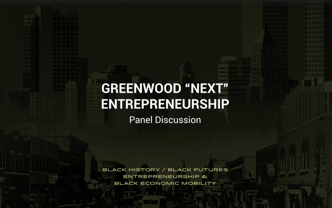 Video: Greenwood “Next” Entrepreneurship